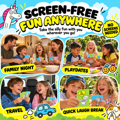 😂 Super Silly Go Fish™ Family Card Game for Kids & Game Night