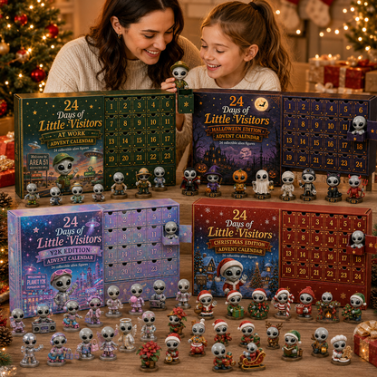 ⏰Limited Stock 50% OFF -👽✨ 2026 Little Visitors Advent Calendar – 24 Days of Alien Surprises
