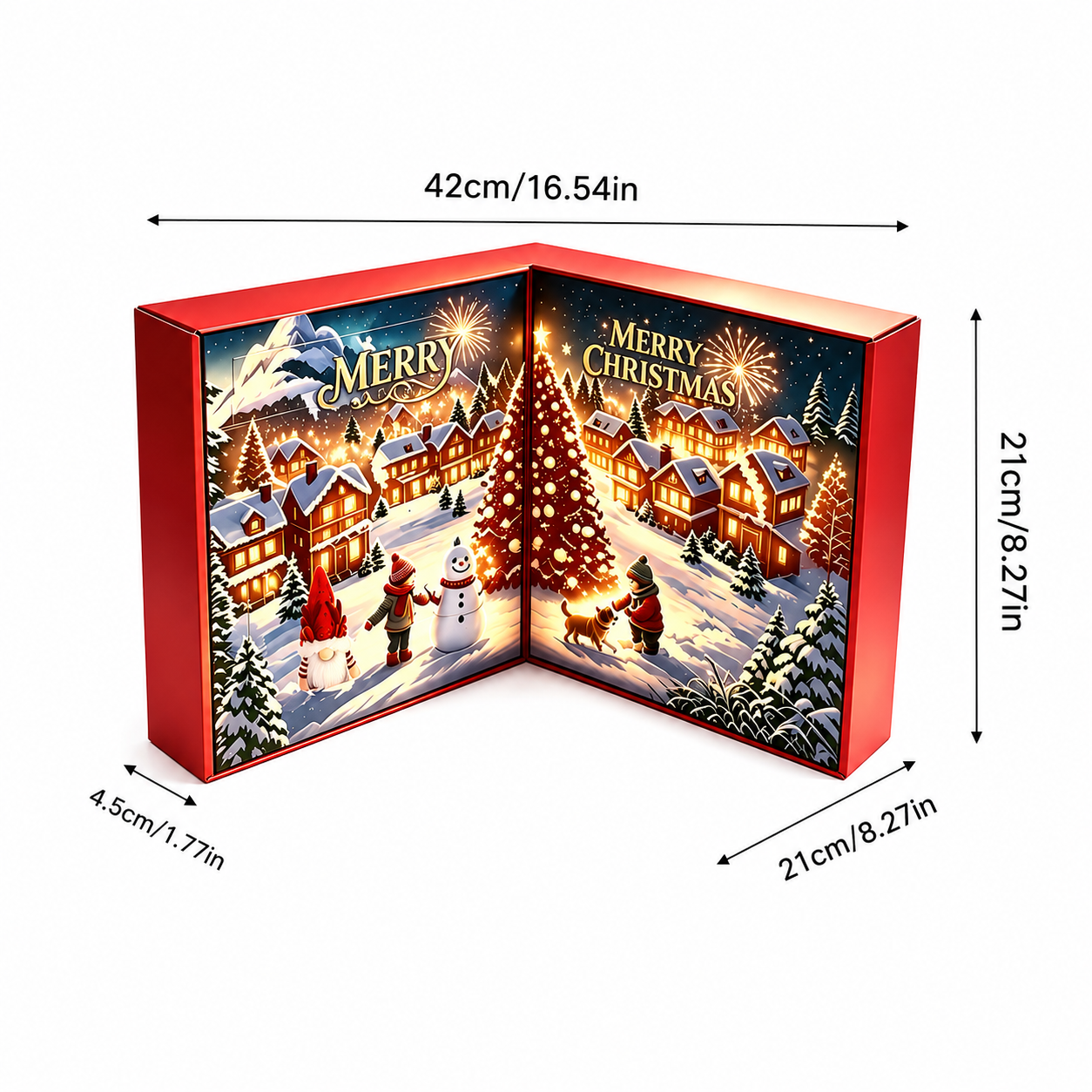 🎄 2026 Christmas Gnome Advent Calendar – 24 Days of Cozy Gnome Surprises 🎁✨