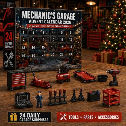 🔧 Mechanic’s Garage Advent Calendar 2026 – 24 Days of Tools, Parts & Garage Surprises 🎄