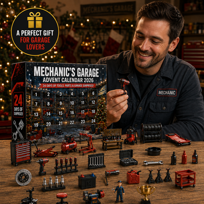 🔧 Mechanic’s Garage Advent Calendar 2026 – 24 Days of Tools, Parts & Garage Surprises 🎄