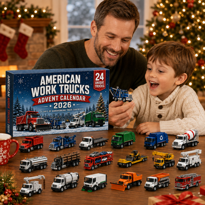 🚛 American Work Trucks Advent Calendar 2026 – 24 Hardworking Trucks to Collect 🎄