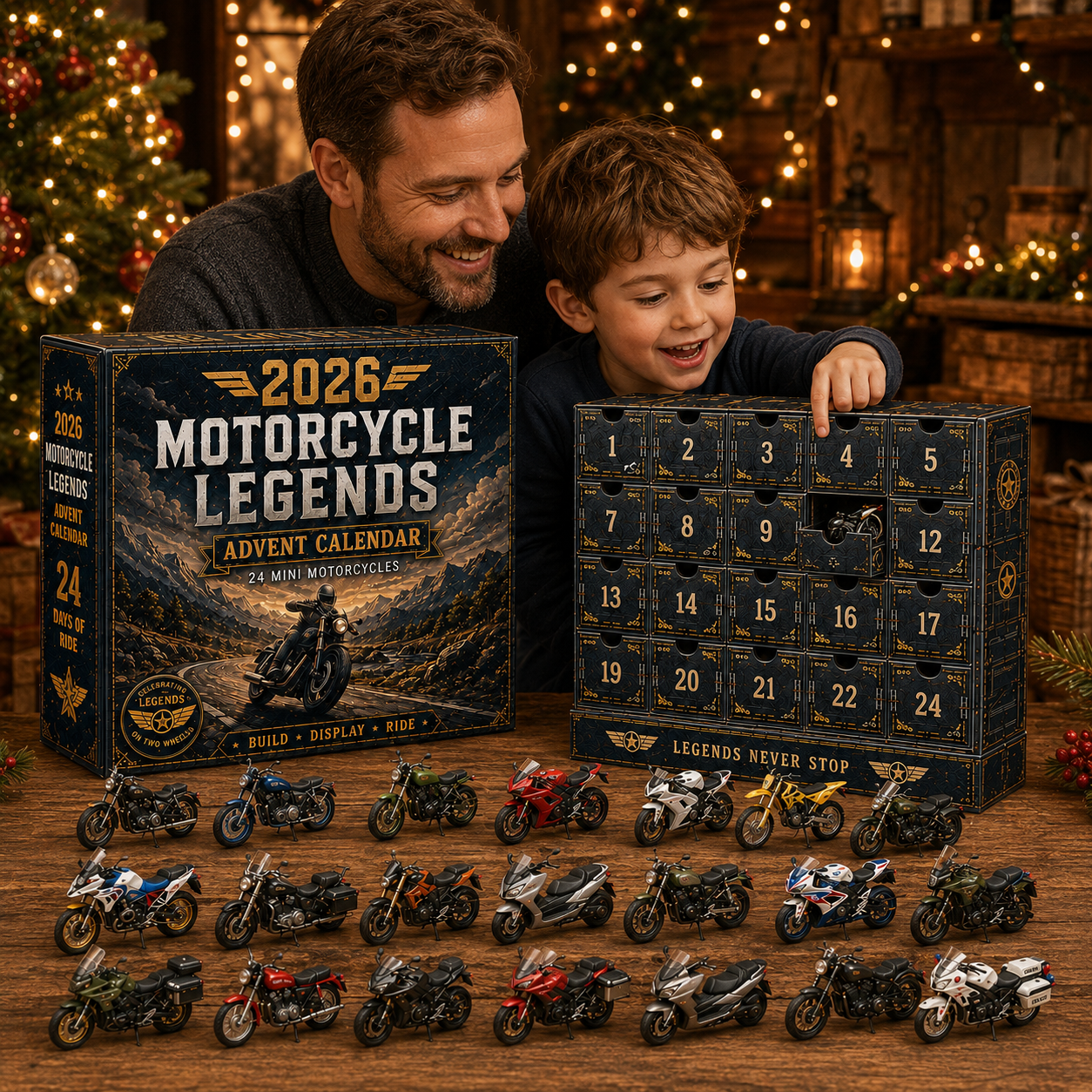 Motorcycle Legends Christmas gift