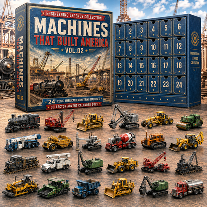 Engineering Legends Collection | 24 Extraordinary Machines Advent Calendar 2026