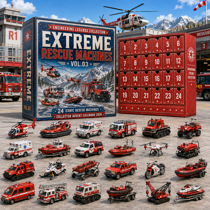 Engineering Legends Collection | 24 Extraordinary Machines Advent Calendar 2026