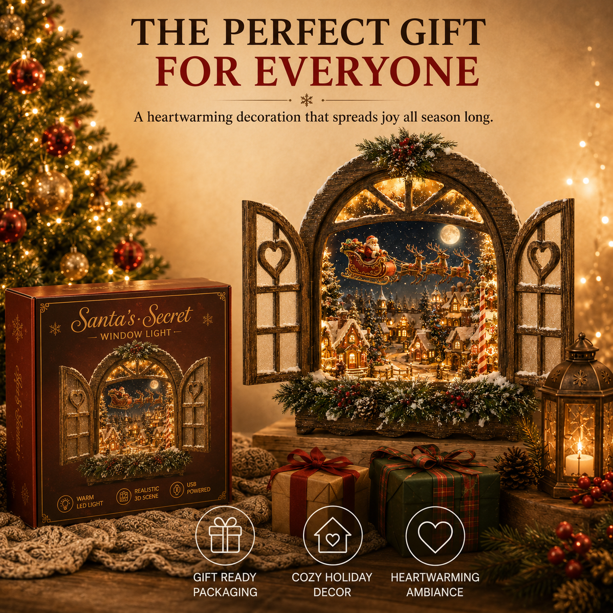 Secret Christmas Window holiday gift