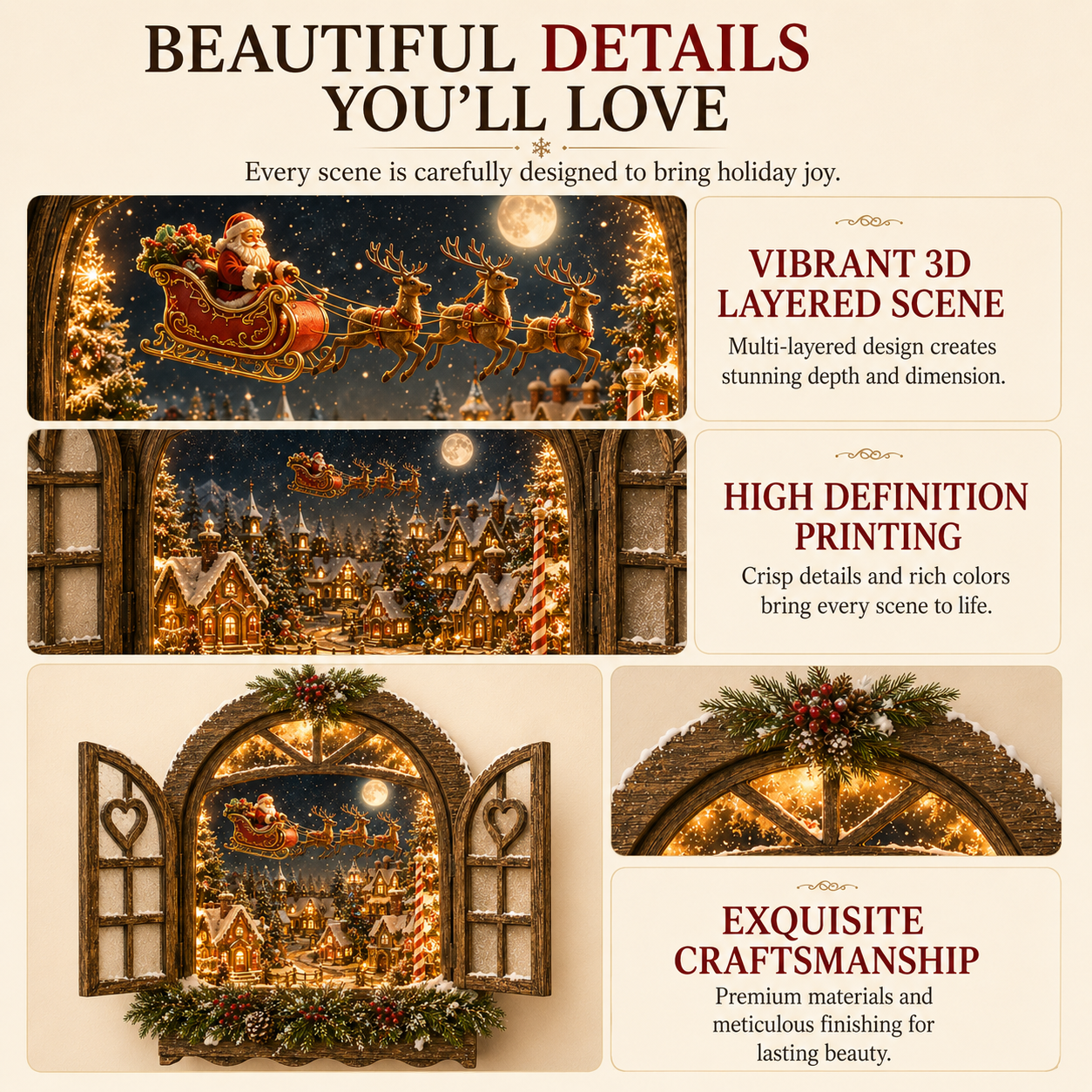 Secret Christmas Window product details
