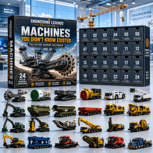 Engineering Legends Collection | 24 Extraordinary Machines Advent Calendar 2026
