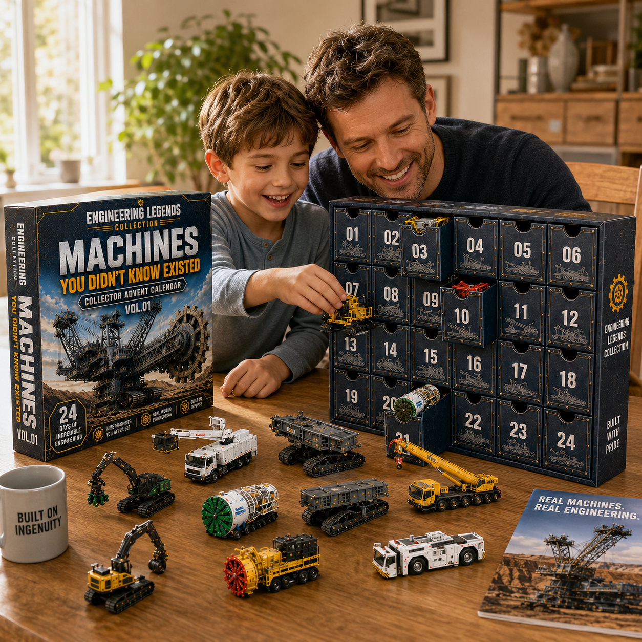 Engineering Legends Collection | 24 Extraordinary Machines Advent Calendar 2026
