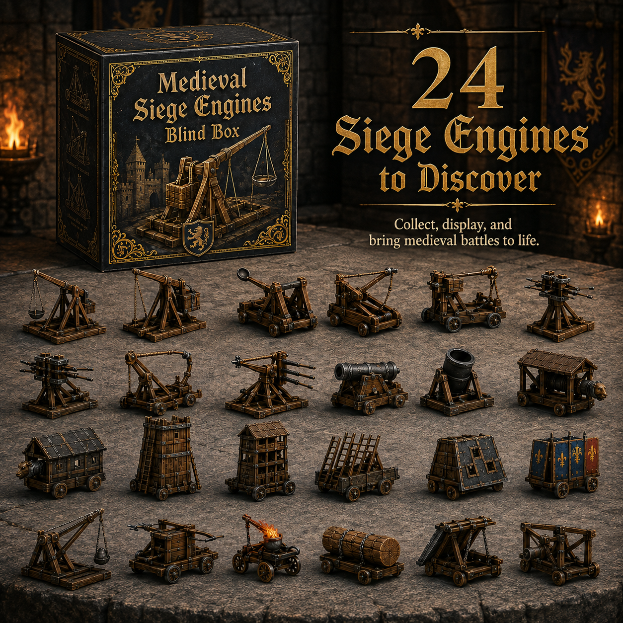 Medieval Siege Engine Detail