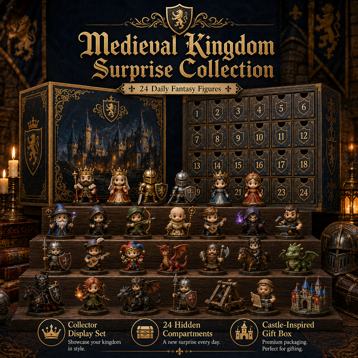24 Days of Medieval Kingdom Collector Blind Box