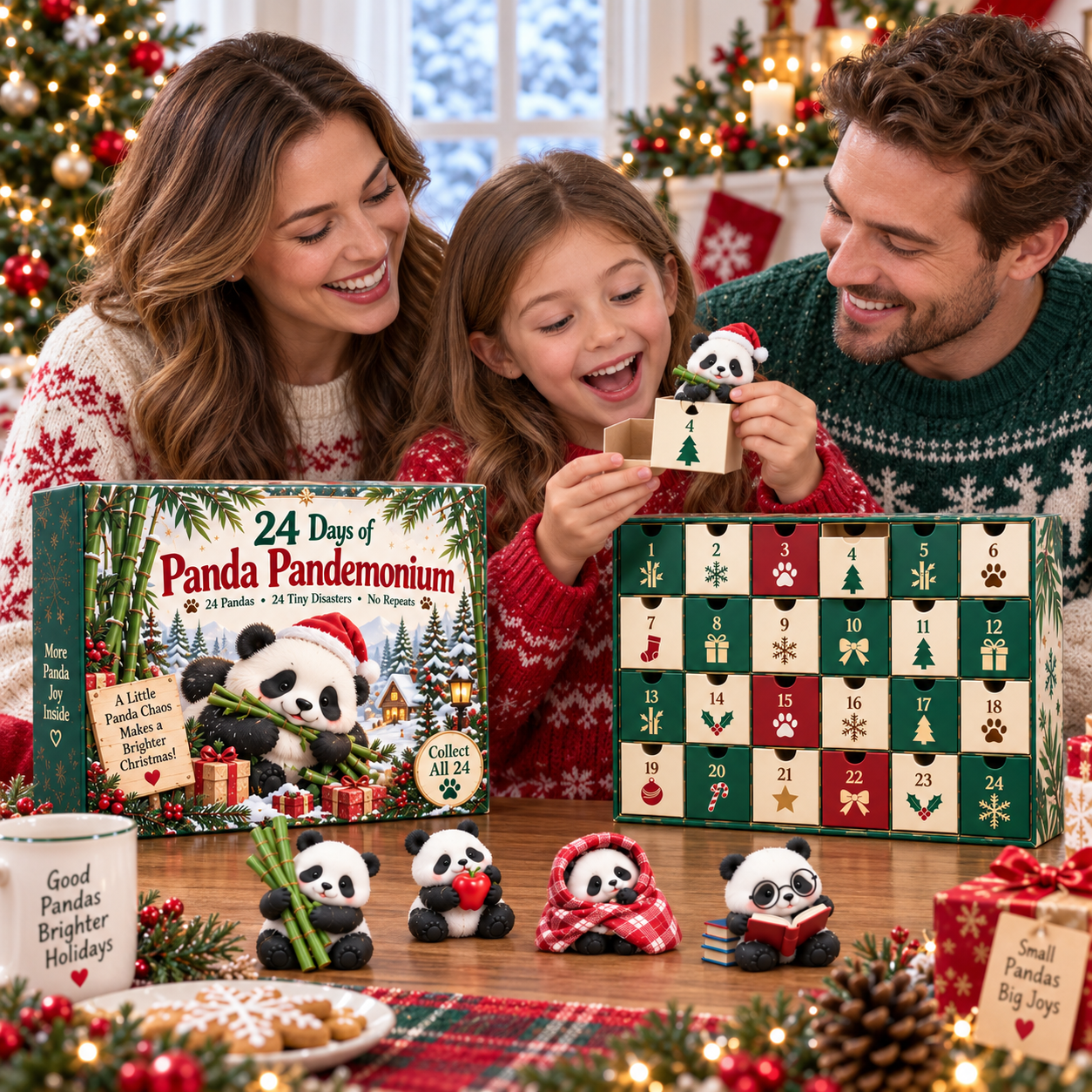 Panda Pandemonium Christmas gift