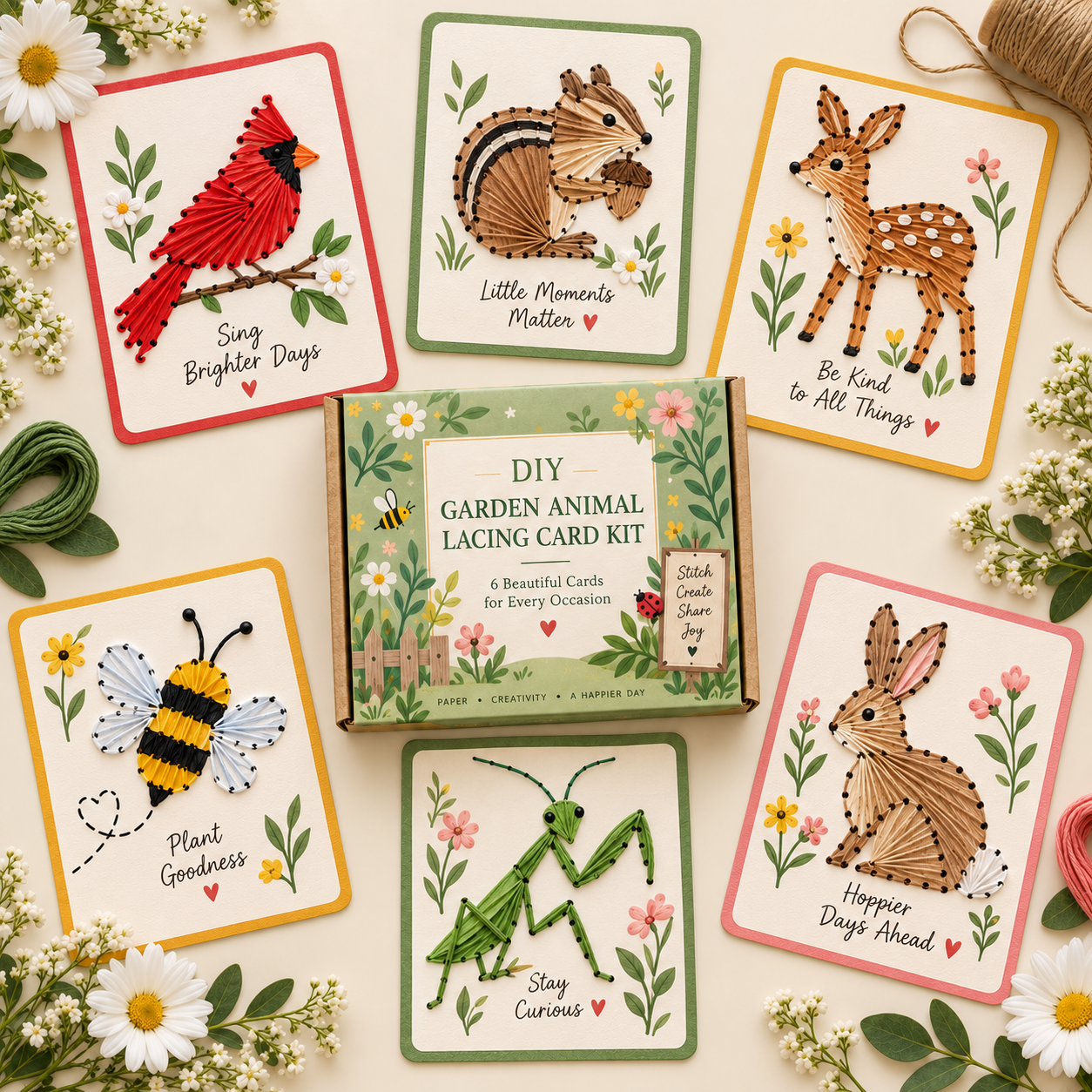 🎄Last Day 50% OFF - Merry & Bright Christmas DIY Kit (6 pcs)