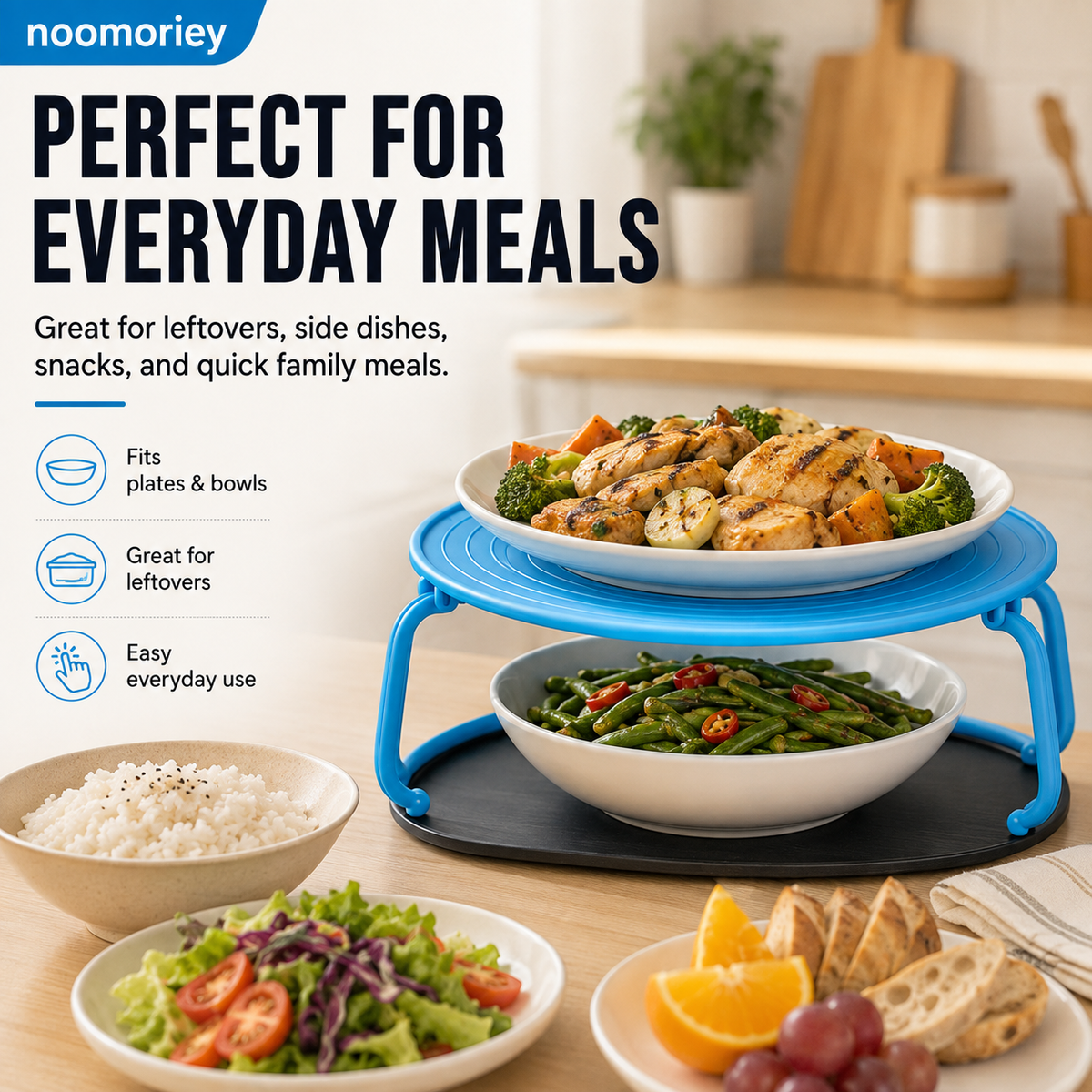 📢📢49% OFF !! ⏰Microwave Folding Tray