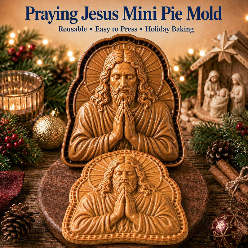 Praying Jesus Mini Pie Mold