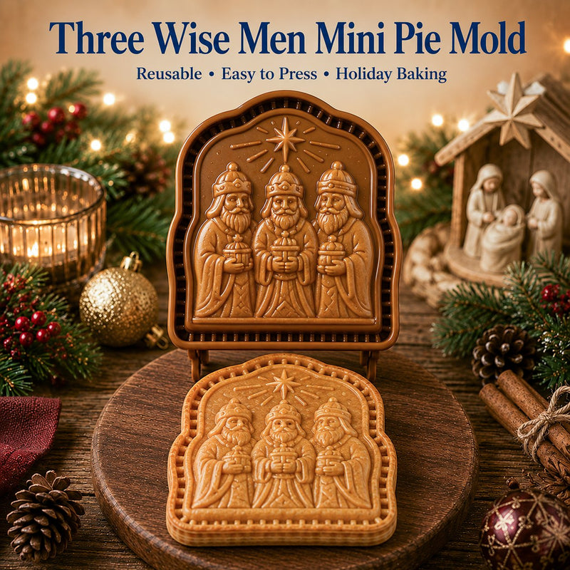 Three Wise Men Mini Pie Mold