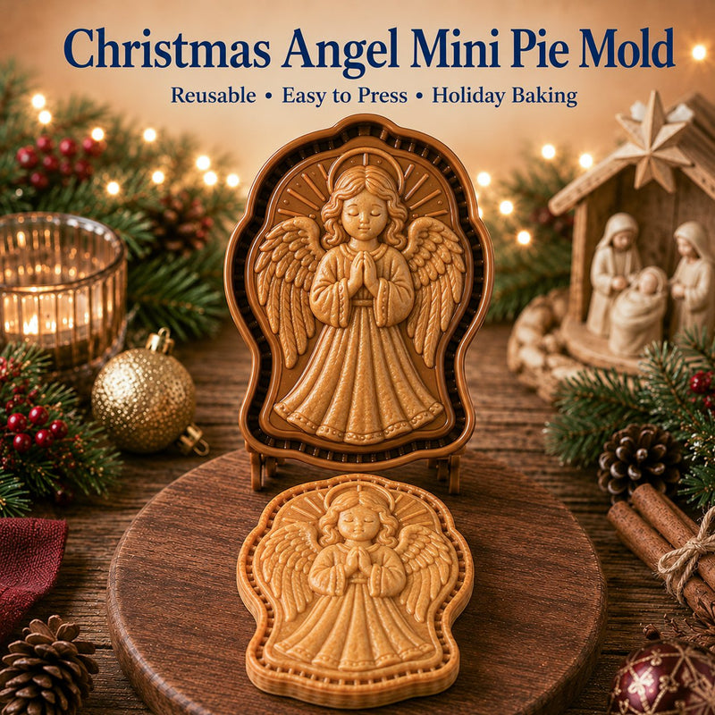 Christmas Angel Mini Pie Mold