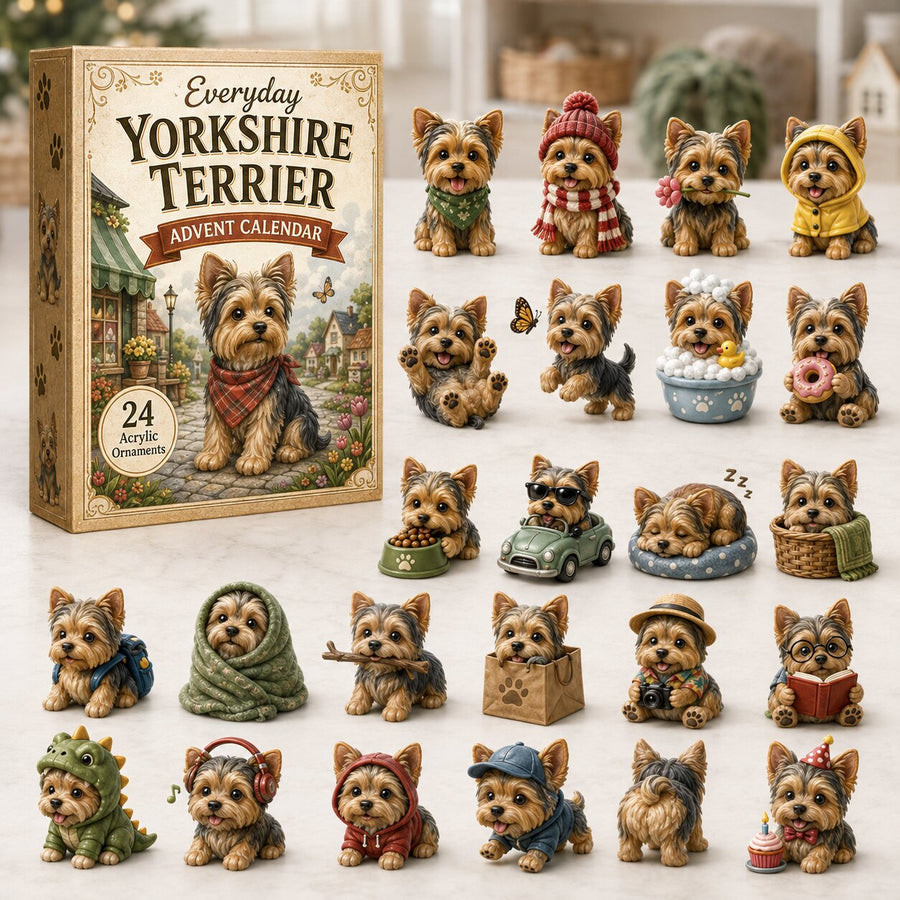 Yorkshire Terrier Advent Calendar