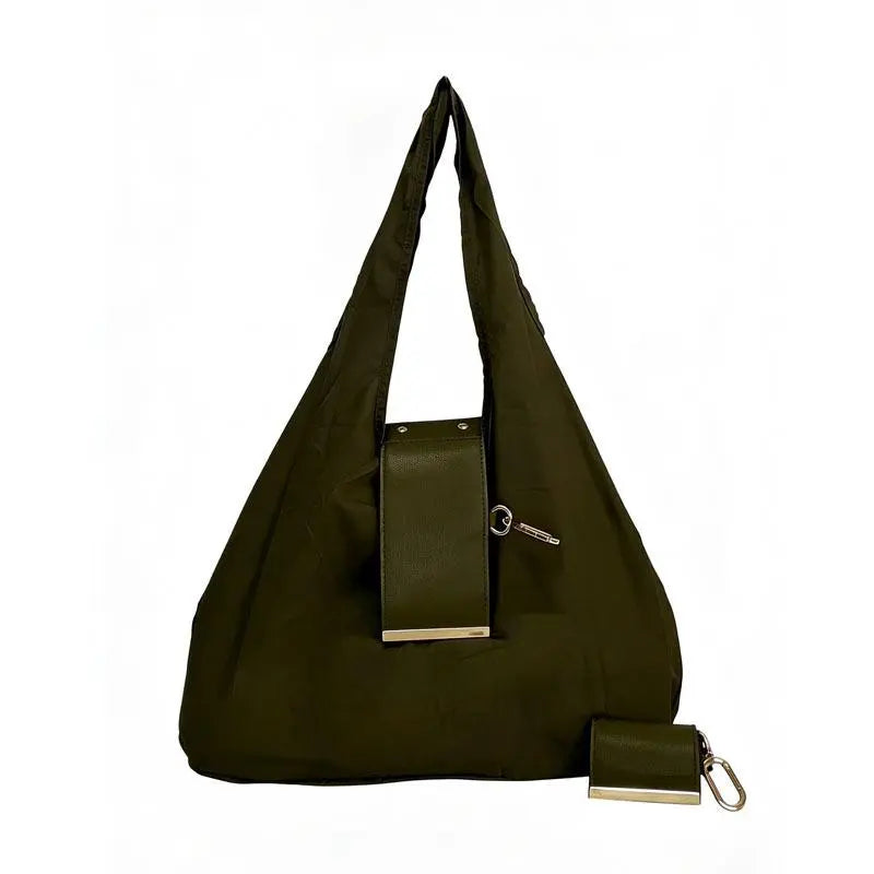 🔥LAST DAY SALE 49% OFF-👜✨Foldable Shopping Bag Keychain Eco-Friendly Reusable Tote Bag