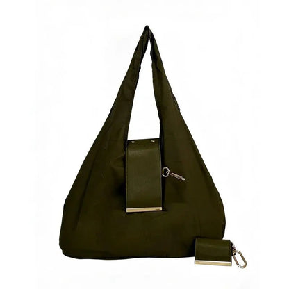 🔥LAST DAY SALE 49% OFF-👜✨Foldable Shopping Bag Keychain Eco-Friendly Reusable Tote Bag