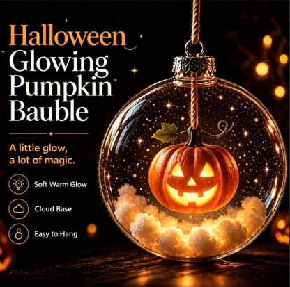 Halloween Glowing 3D Sphere Decoration 🎃🔮