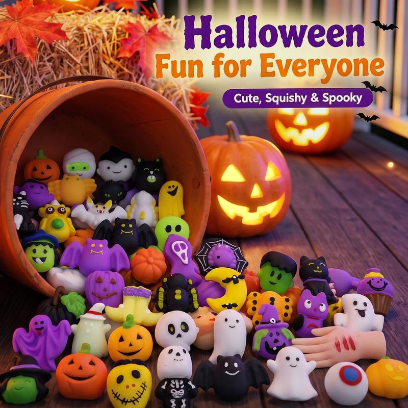 🎃 Halloween Squishies – Spooky Party Favor Collection 👻