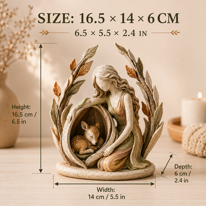 🔥 49% OFF TODAY | 🌿 Woodland Guardian Figurine Collection 🦊🦌🦉