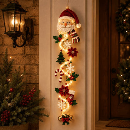 🎄 Christmas Magic Glowing Door Hanger – Light Up Your Door for the Holidays