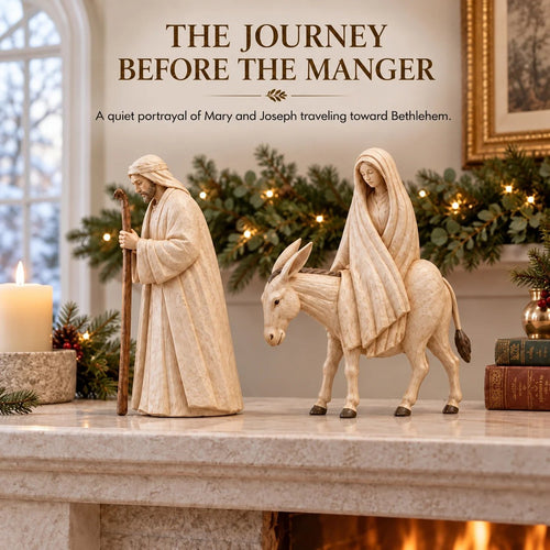 ✝️Journey to Bethlehem Nativity Figurine Set