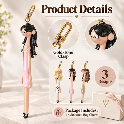 💖Chic Muse Doll Bag Charm™ | Stylish Purse & Handbag Accessory