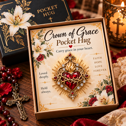 🔥Buy 3, Get 1 Free -🙏✨ Carry the Faith™ Pocket Hug Collection ✝️❤️