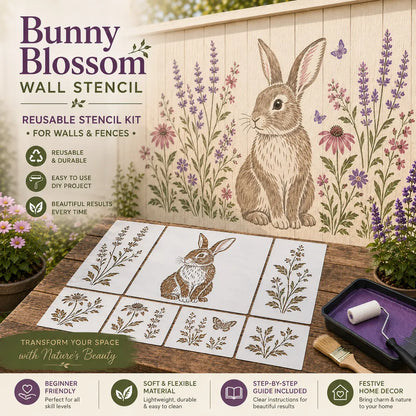 📦Limited Stock 49% OFF 🌿 Garden Wall Stencil™—Make your walls look lively and not monotonous🔥Buy 2 Get 1 FREE🎁Give your child a vivid home🏠