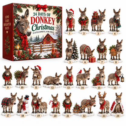 Kind Ears, Brighter Days — 24-Day Donkey Christmas Collection