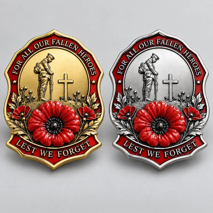 🌺Limited Edition Red P*ppy Remembrance Brooch – For All Our Fallen Heroes🎖️