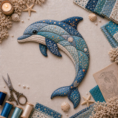 🌊 Ocean Friends DIY Patchwork Decoration Kit