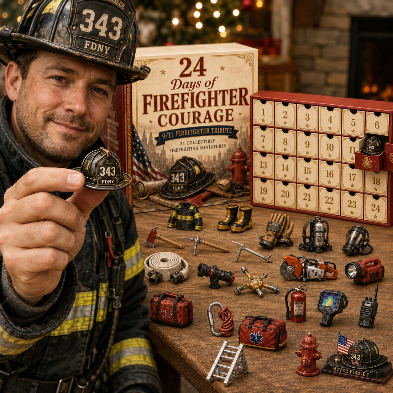 🚒🔥 24 Days of Firefighter Courage Advent Calendar 2026