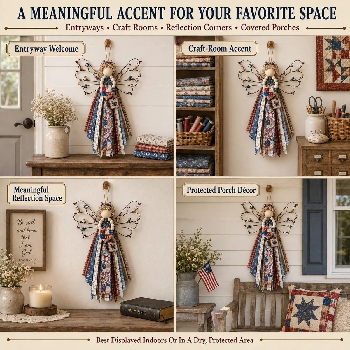 🪽 Angel Fabric Hanging DIY Kit