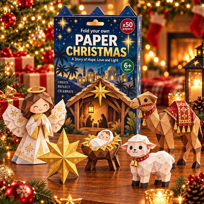 ✝️Nativity Story 3D paper Christmas craft
