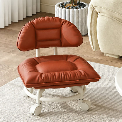 📢📢60% OFF !! ⏰Rolling Low Stool with Backrest⚙️🪑