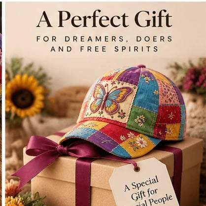 Coat of Many Colors — Country Queen Butterfly Cap