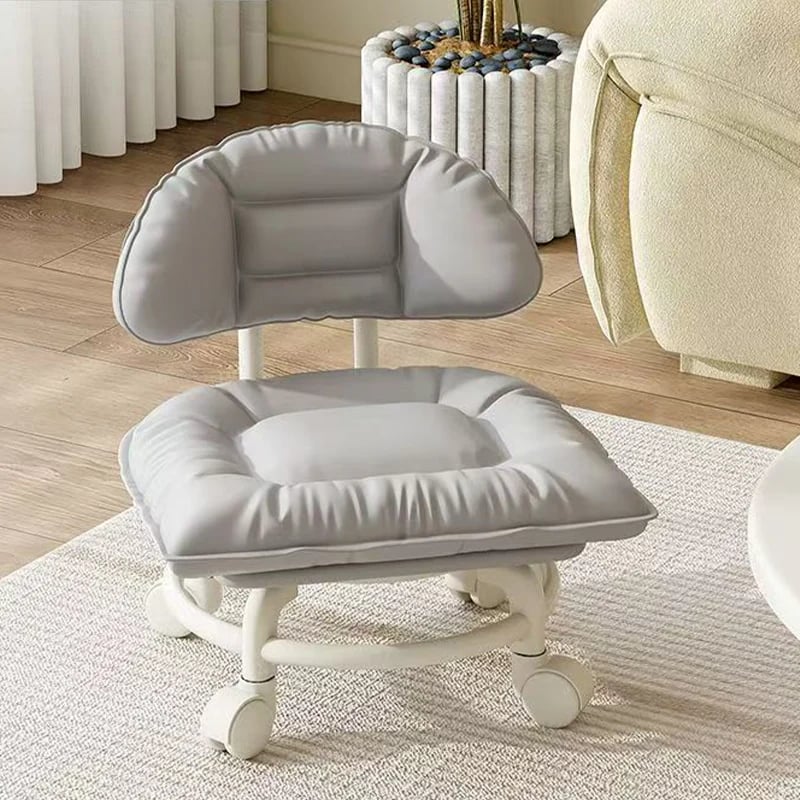 📢📢60% OFF !! ⏰Rolling Low Stool with Backrest⚙️🪑