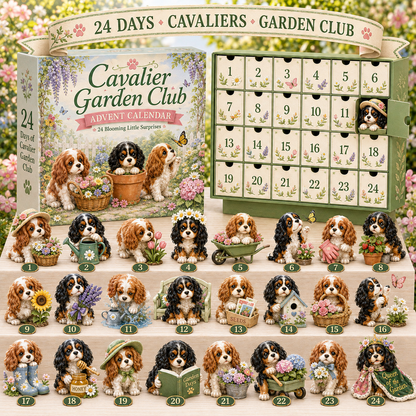 🐾Cavalier Adventures 24-Day Advent Calendar – 6 Themed Collections ✨