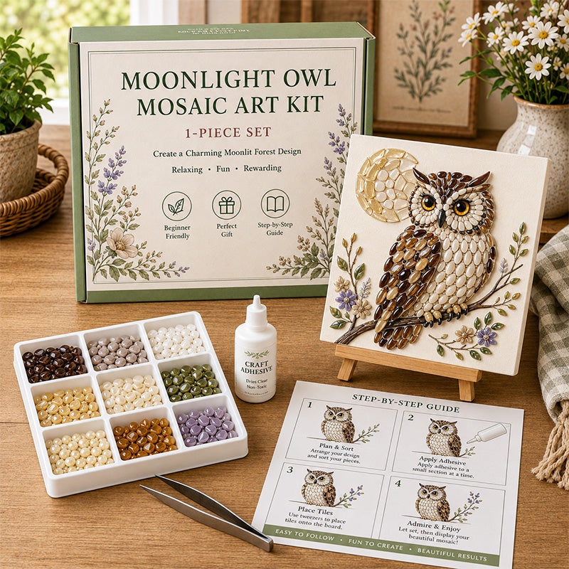 DIY Mosaic Art Kit – Nature & Animal Collection 🧩✨
