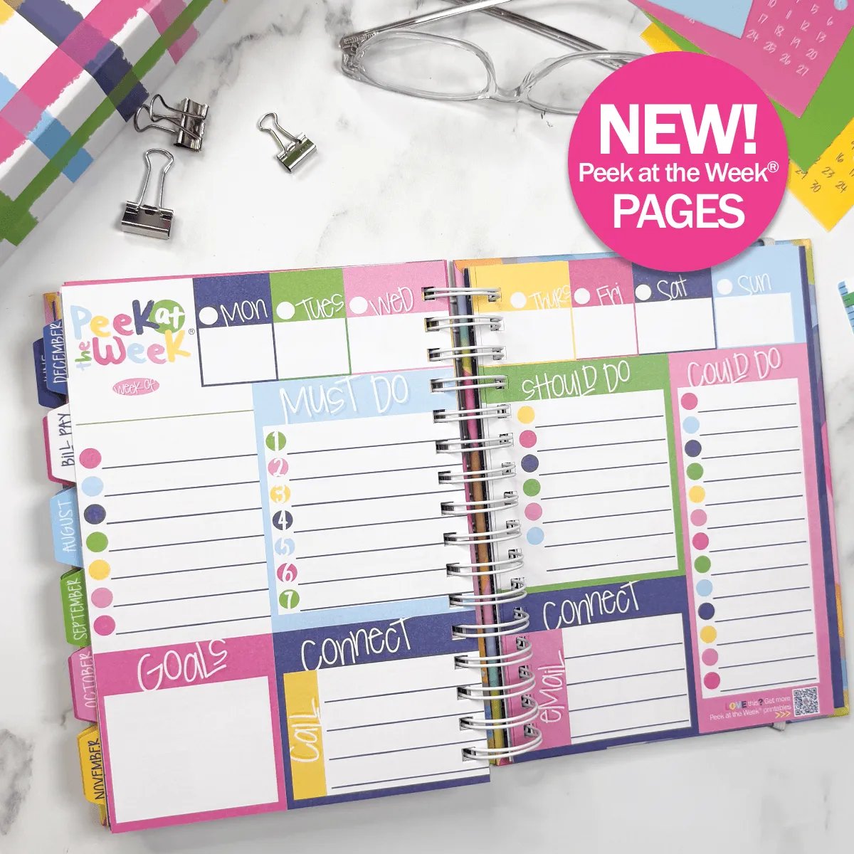 ⏰Limited Stock 50% OFF - 📅✨ 2027–2028 Reminder Binder® – 24-Month All-in-One Life Planner