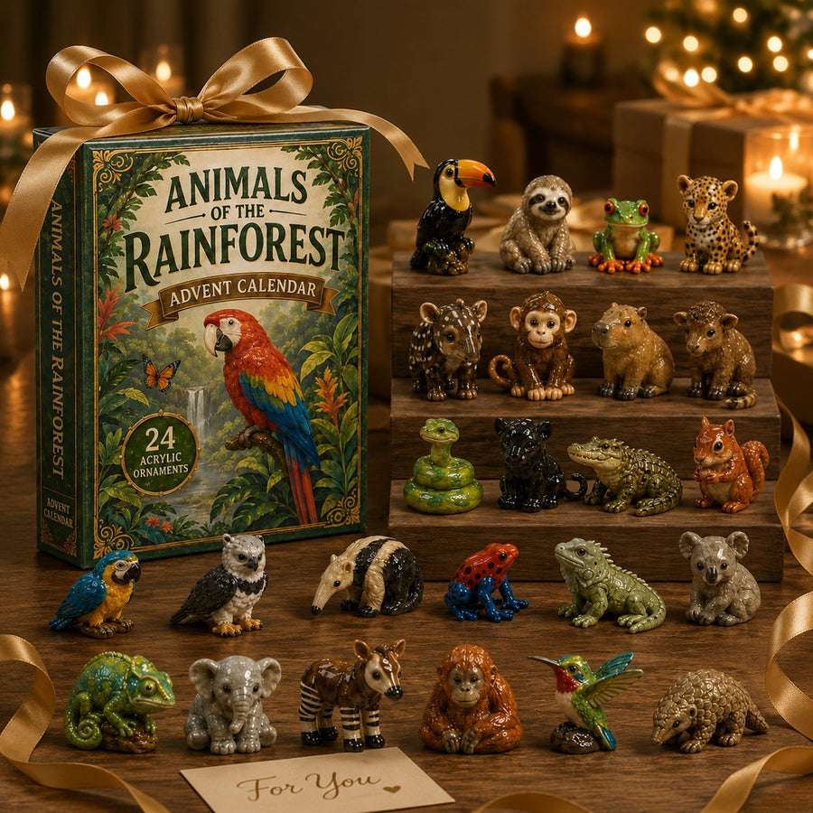 Rainforest Animals Advent Calendar