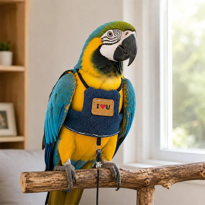 💖Breathable Pet Bird Harness Vest☁️