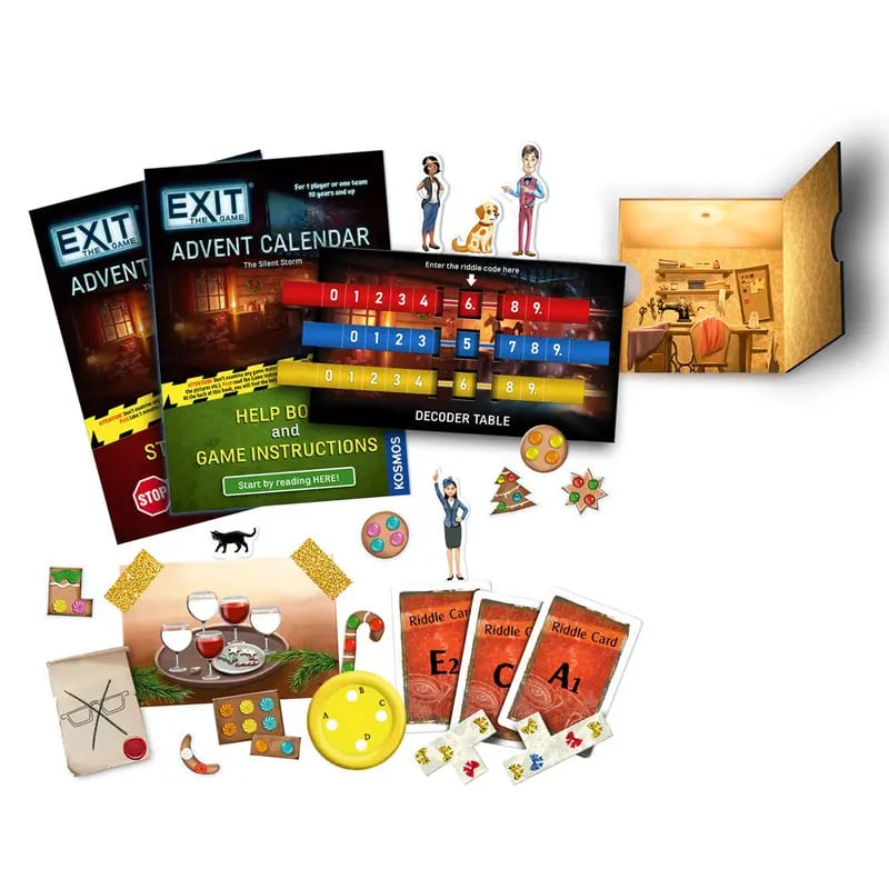 🔐🎄 Santa’s Secret Workshop™ – 24 Days of Christmas Mystery & Escape