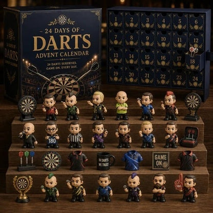🎯 Darts Advent Calendar🎯 24 Zero‑Repeat Darts‑Themed Mini Charms