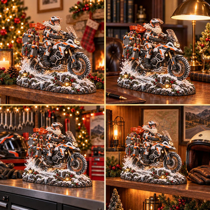 🏍️🎅 Santa’s Ride Home – Christmas Motorcycle Keepsake Collection💨