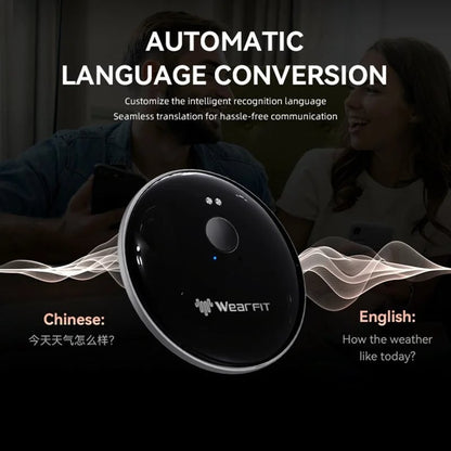 🌍 AI Real-Time Translator & Language Tutor: Smart Wearable Device for Spanish & English Practice – Supports 165+ Languages with Instant Feedback